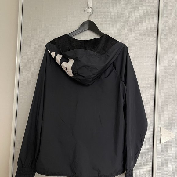 Victoria's Secret Pink Oversized Black Hoodie - Picture 2 of 2